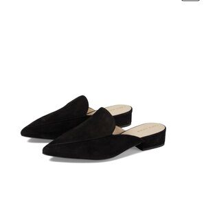 Cole Haan Women's Black Suede Piper Mules Pointed Toe W08934 Size 8B